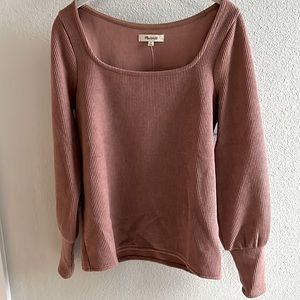 Madewell Square neck sweater NWT - size XS